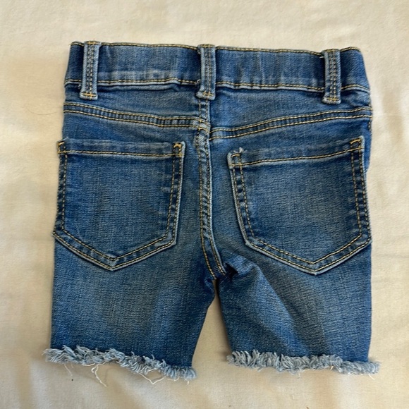 OshKosh B'gosh Blue Denim Distressed Shorts - Picture 3 of 3